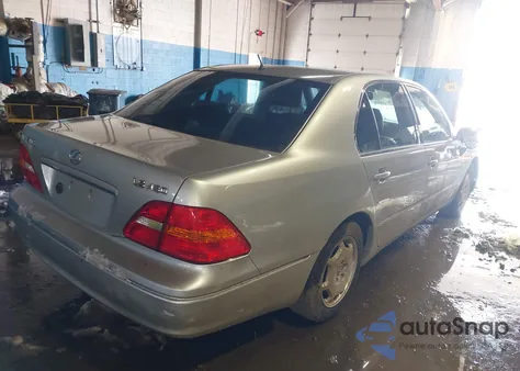 2002 Lexus Ls 430 из США, поврежденный, VIN JTHBN30F120072004